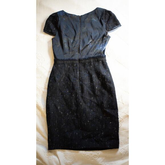 Elie Tahari Dress Silk and Alpaca Wool Size 8 Career Office Wear Cocktail Party - Picture 9 of 16